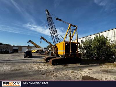 American 5299 Crawler Crane