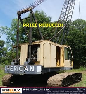 American 5300 Crawler Crane