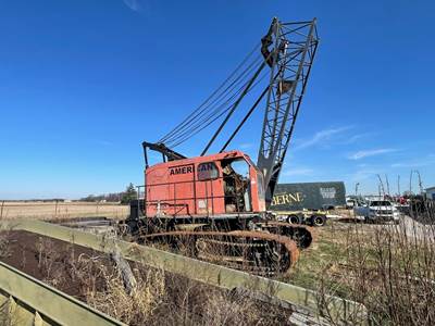 1960 American 599C Crawler Crane