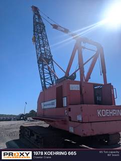Koehring 665 Crawler Crane