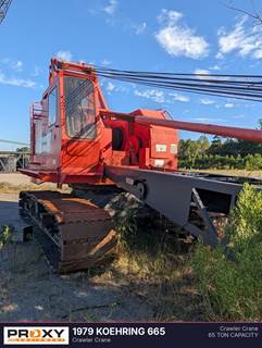 Koehring 665 Crawler Crane