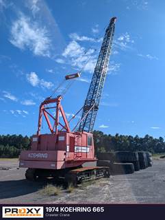 Koehring 665 Crawler Crane