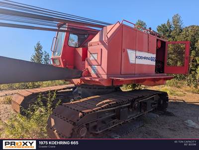 Koehring 665 Crawler Crane