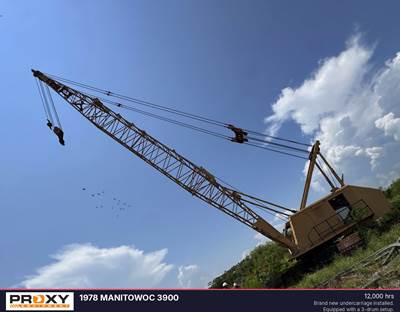 Manitowoc 3900 Crawler Crane