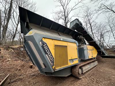 Rubble Master Crushing Plant