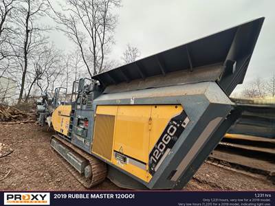 Rubble Master Crushing Plant