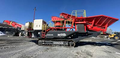 Sandvik UH440i Crushing Plant