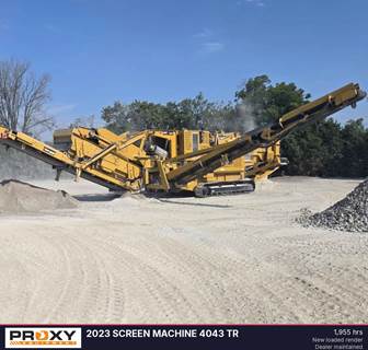 Screen Machine Crushing Plant