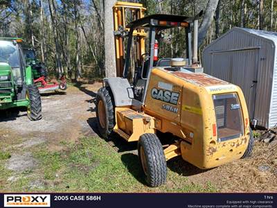 Case 586H Cushion Tire Forklift