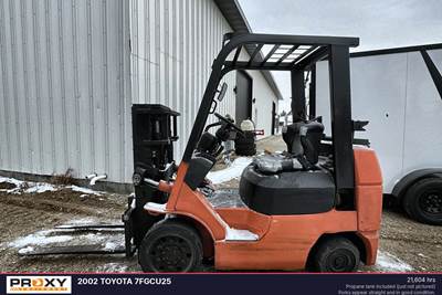 Toyota 7FGCU25 Cushion Tire Forklift