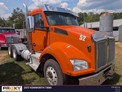 Kenworth T880 Day Cab Truck