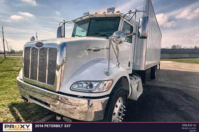 Peterbilt 337 Box Truck