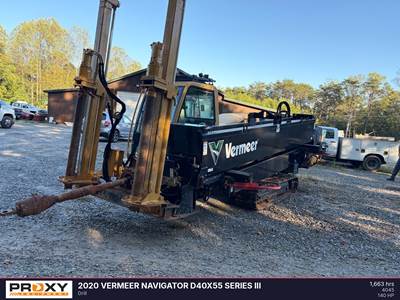 Vermeer NAVIGATOR D40X55 SERIES III Directional Drill