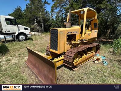John Deere 450E Dozer