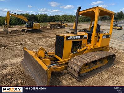 John Deere 450G Dozer