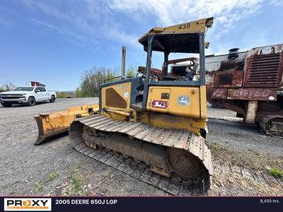 John Deere 650J LGP Dozer