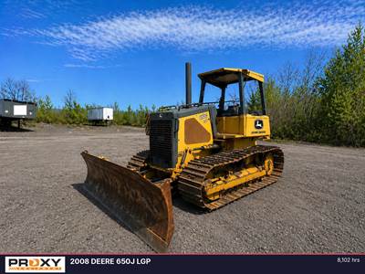 John Deere 650J LGP Dozer