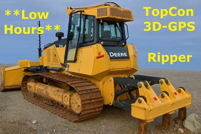 John Deere 750K LGP Dozer