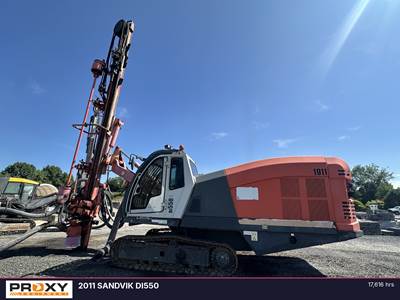 Sandvik DI550 Drilling Rig
