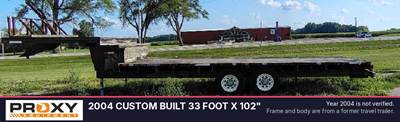 Custom Built Drop Deck Trailer