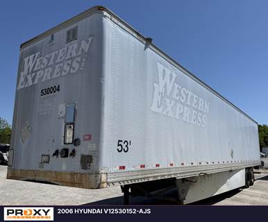 Hyundai V12530152-AJS Dry Van Trailer
