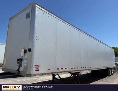 Wabash 53x102 Dry Van Trailer