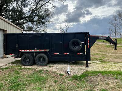 2022 TOP SHELF Gooseneck Dump Trailer