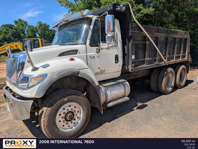 International 7600 Dump Truck