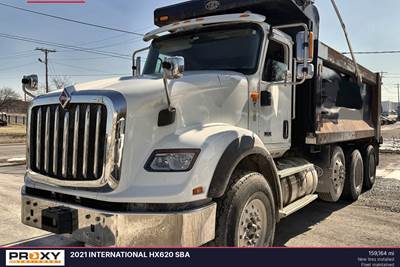 International HX620 SBA Dump Truck