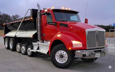Kenworth T880 Dump Truck