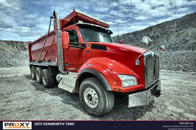 Kenworth T880 Dump Truck