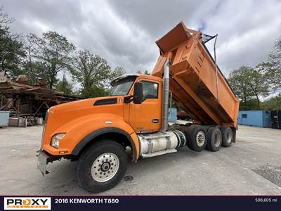 Kenworth T880 Dump Truck