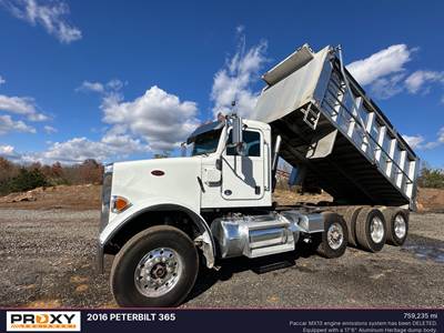 Peterbilt 365 Dump Truck