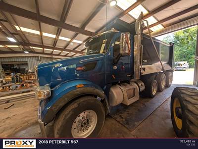 Peterbilt 567 Dump Truck