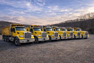 Peterbilt 579 Dump Truck