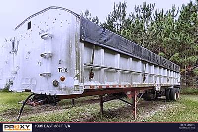1995 East Frameless 38ft End Dump Trailer