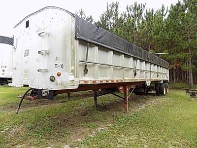 1995 East Frameless 38ft End Dump Trailer