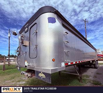 Trailstar End Dump Trailer