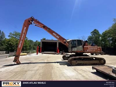 ATLAS 1804 LC Excavator