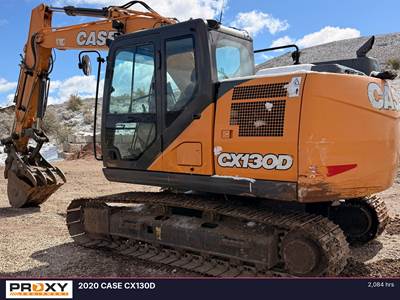 Case CX130D Excavator