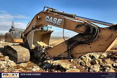 Case CX350C Excavator