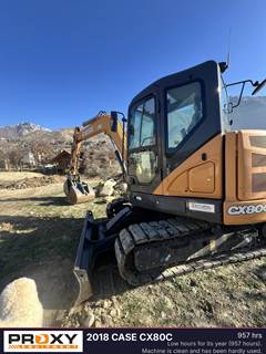 Case CX80C Excavator