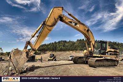 Caterpillar 345B L Series II Excavator