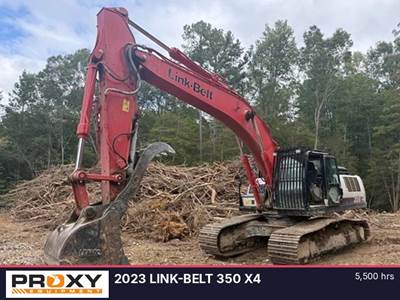 Link-Belt 350 X4 Excavator
