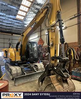 Sany SY155U Excavator