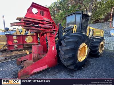 Caterpillar 553C Feller Buncher