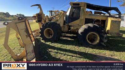 Hydro-Ax 611EX Wheeled Feller Buncher