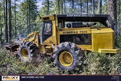 Hydro-Ax 721E Wheel Feller Buncher