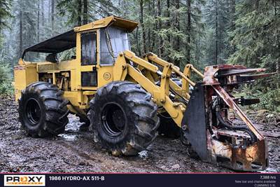 Hydro-Ax Feller Buncher