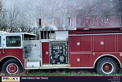 Pierce Fire Truck